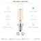 Luxrite T6.5 LED Light Bulbs 5W 60W Equivalent 500LM 4000K Cool White Dimmable E12 Base, 12PK LR21658-12PK - alternate 6
